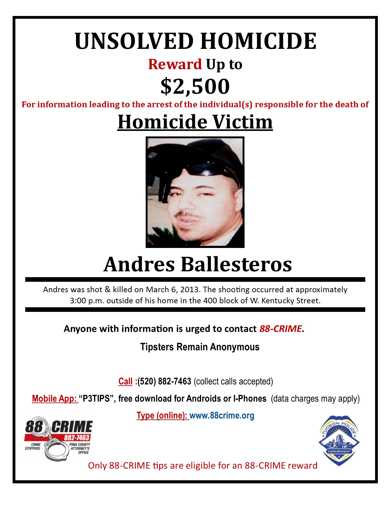 Andres Ballesteros | 88Crime