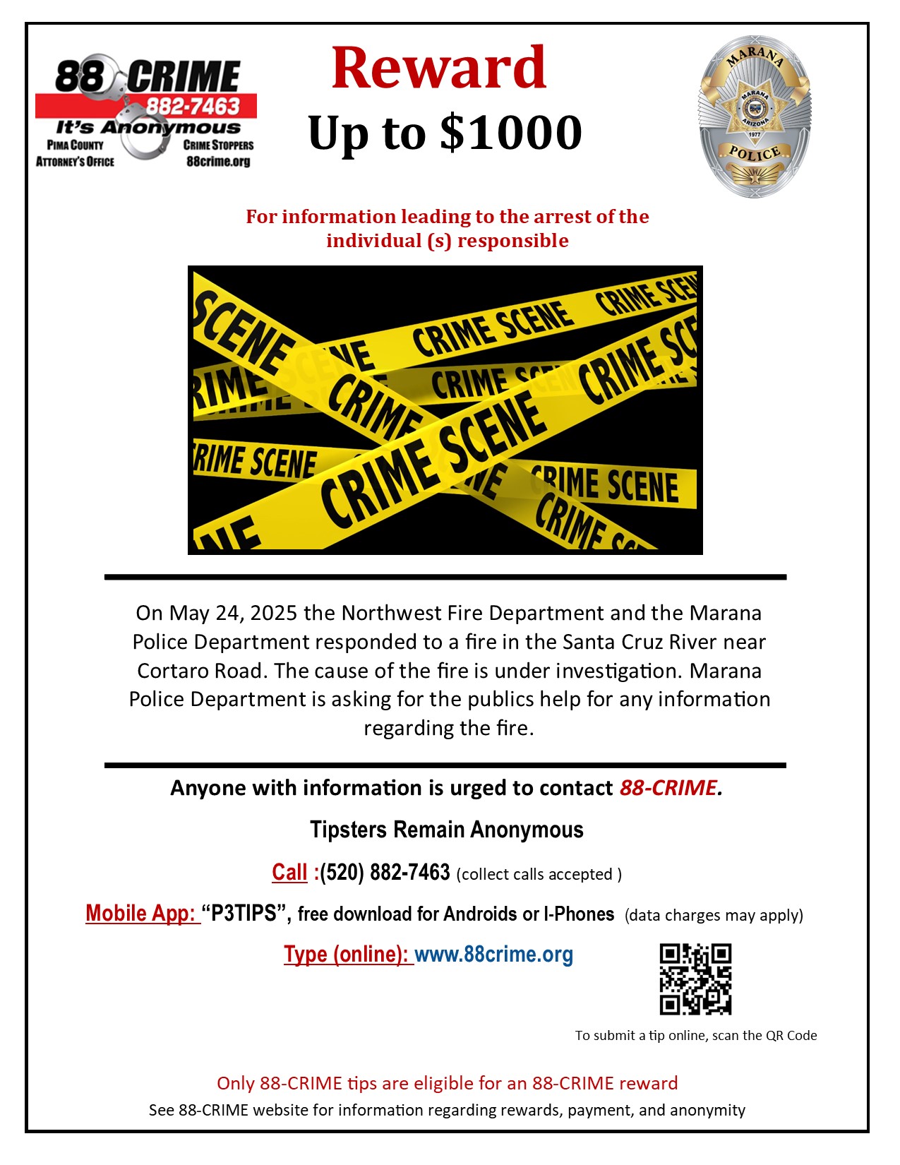 Marana Police Department                                    Santa Cruz Fire