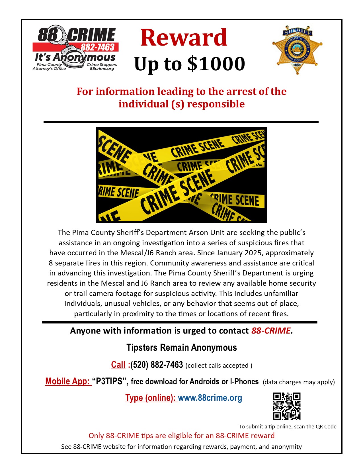 PCSO – Arson
