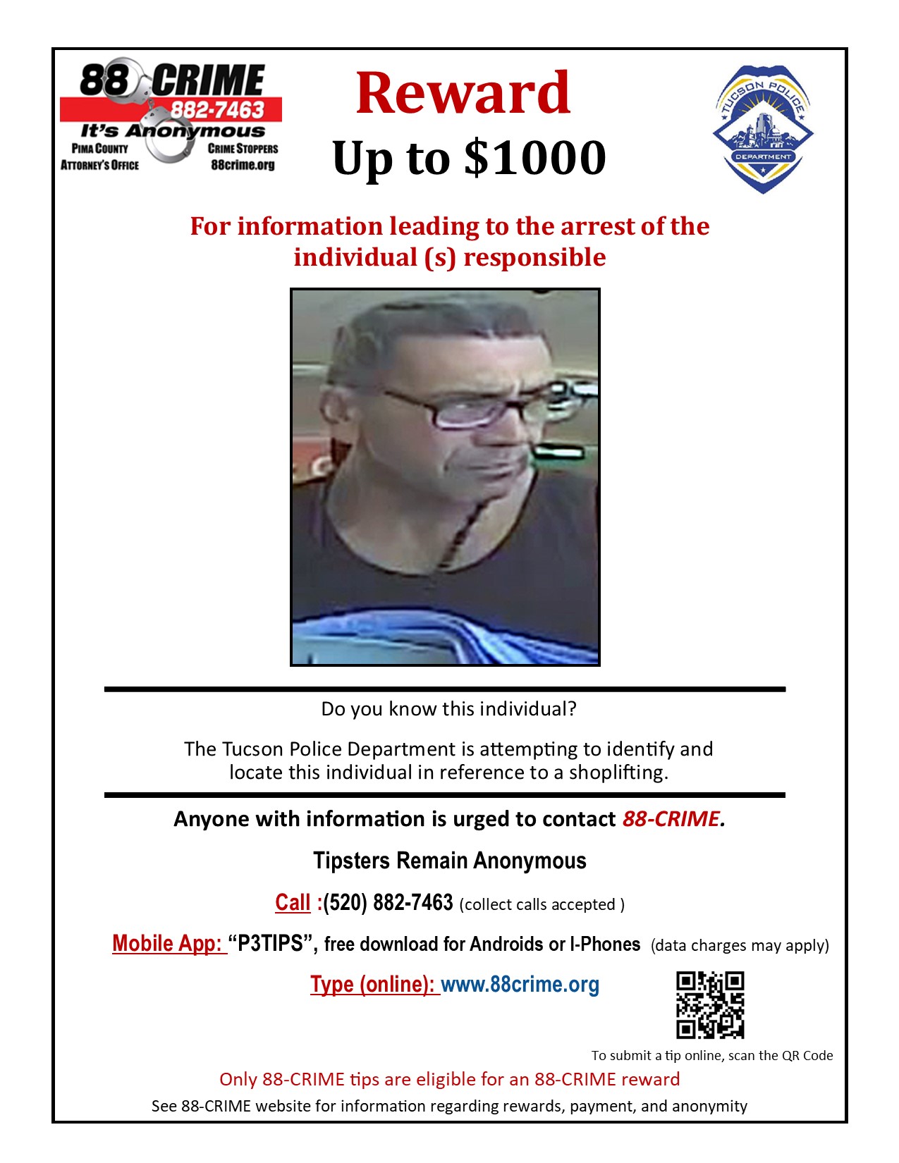TPD – Shoplifting