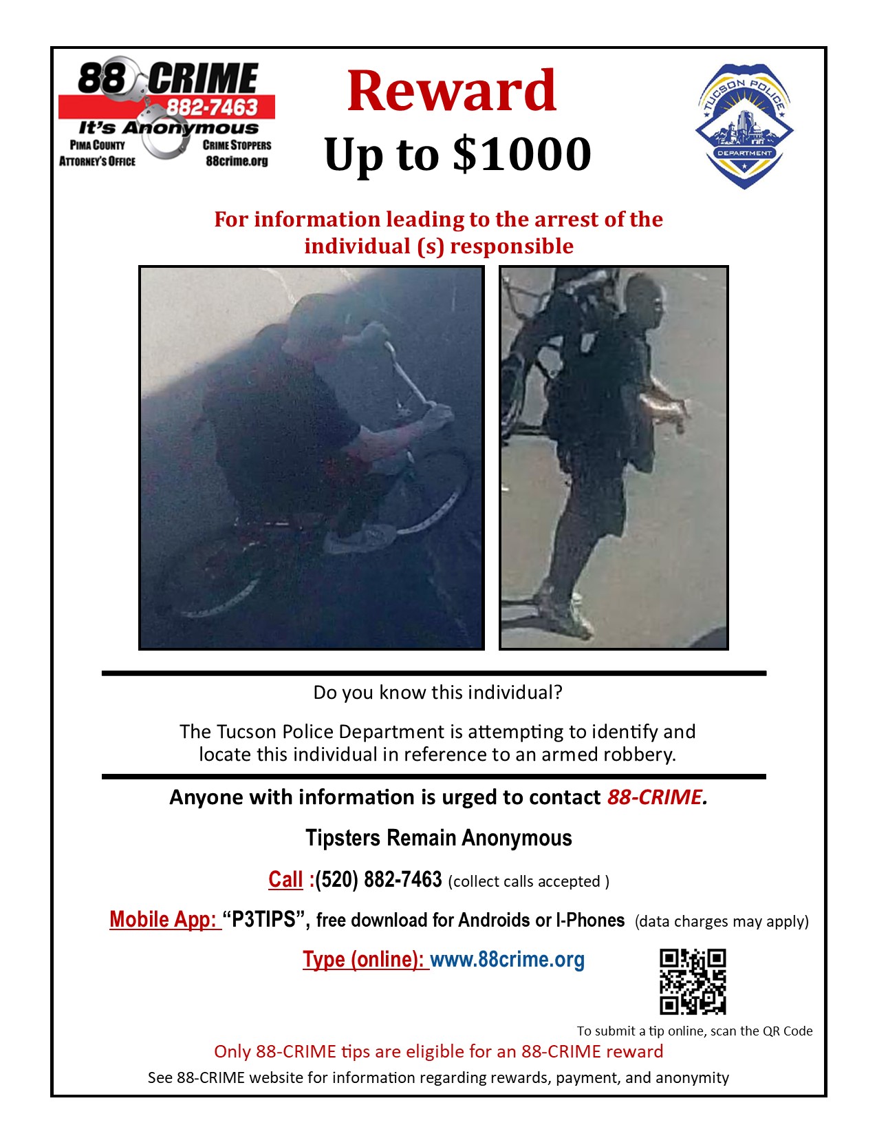 TPD – Armed Robbery