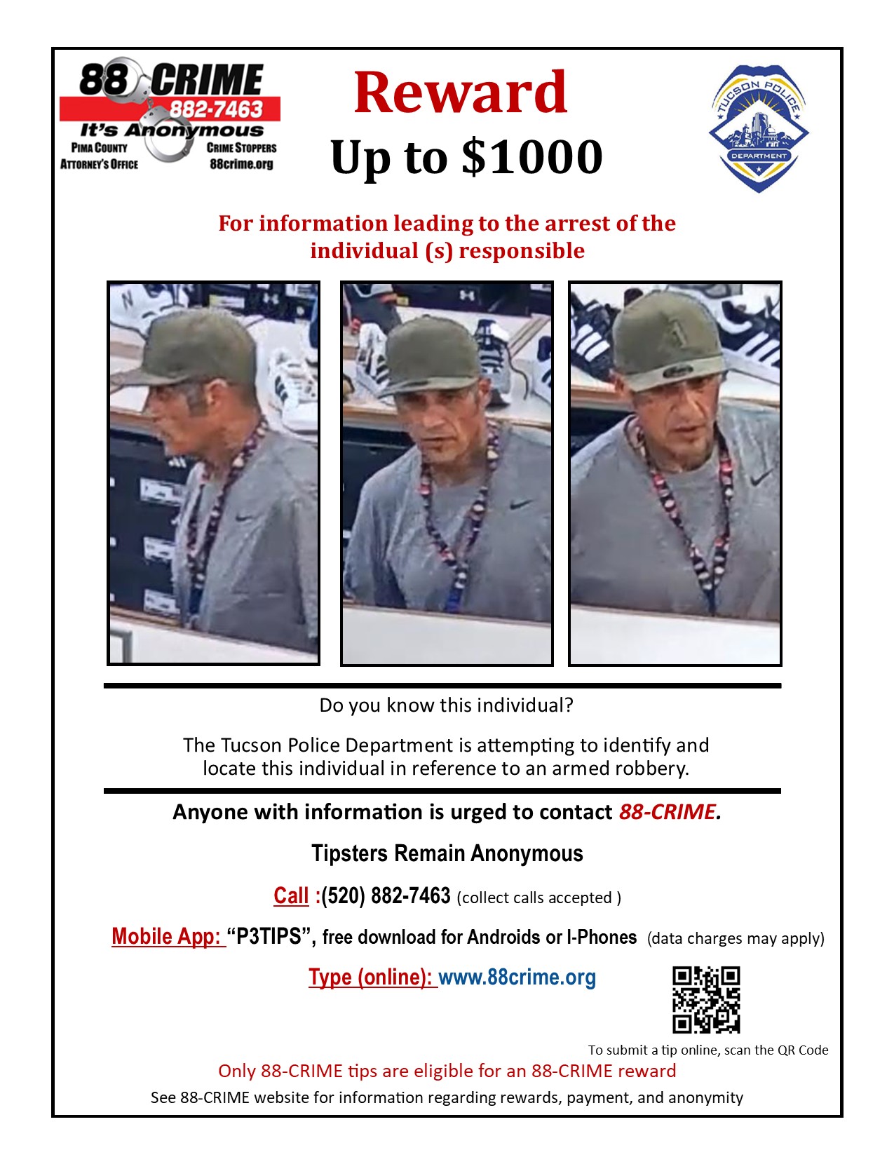 TPD – Armed Robbery