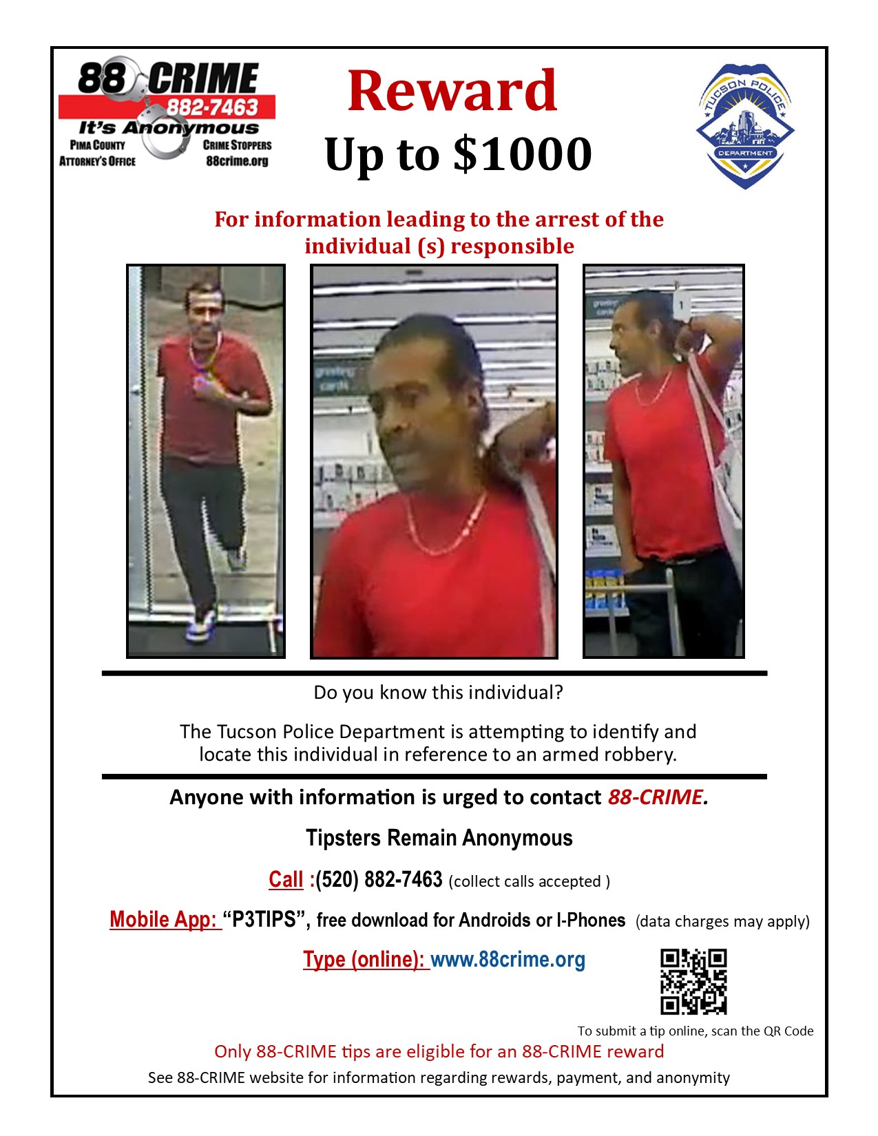 TPD – Armed Robbery