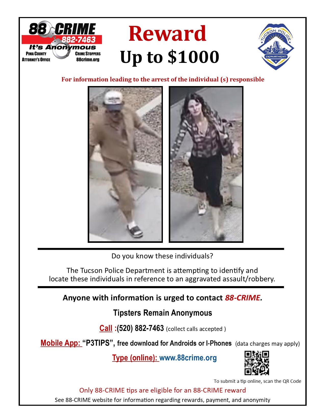 TPD Aggravated Assualt/Robbery