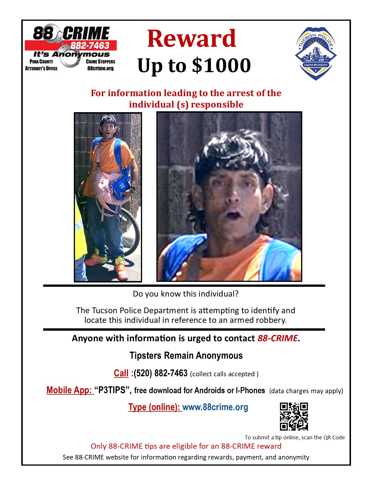 TPD – Armed Robbery