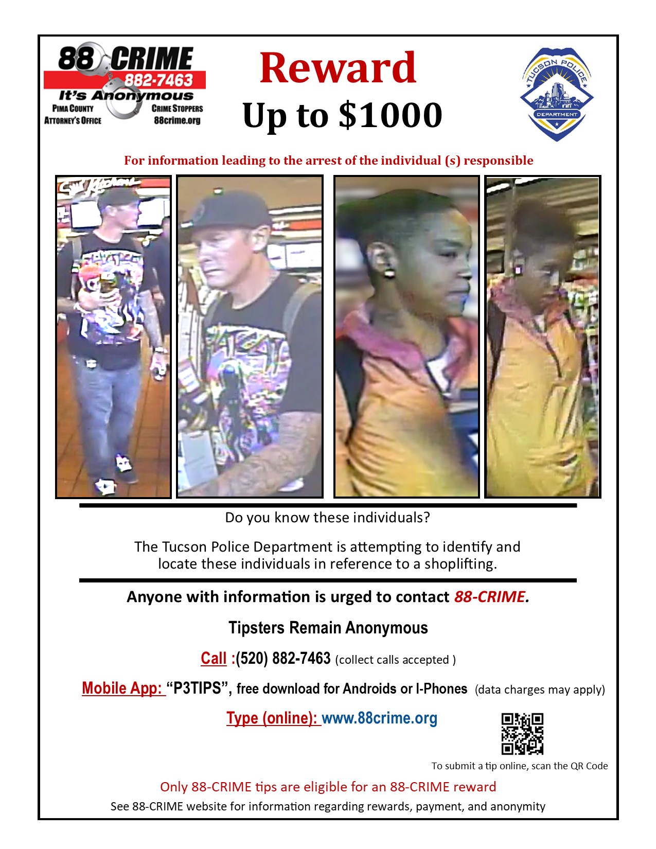 TPD – Shoplifting